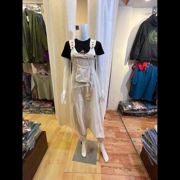 Beautiful handmade tie dye jumpsuit ( overall ) - Picture 8 of 9